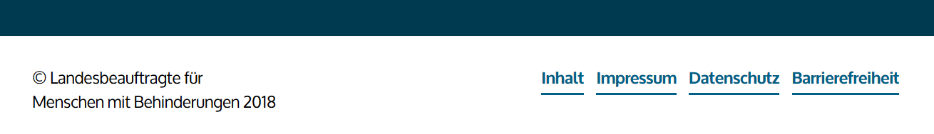 Bildschirmfoto der unteren Zeile der Internetseite Bildschirmfoto der unteren Zeile der Internetseite